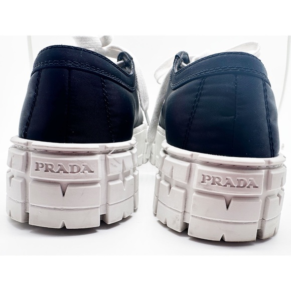 Prada Double Wheel Platform Sneaker (Women), Size 39 - Picture 6 of 9